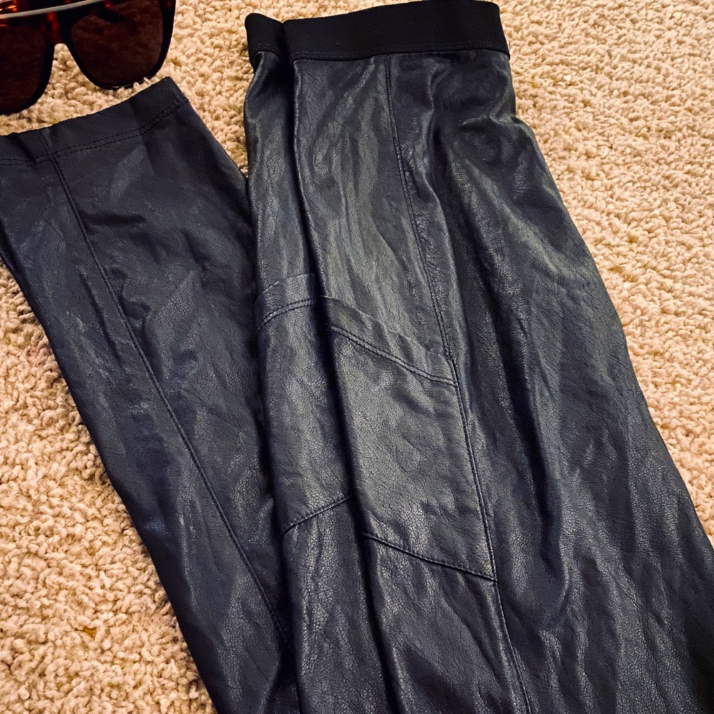 Bcbg leather leggings